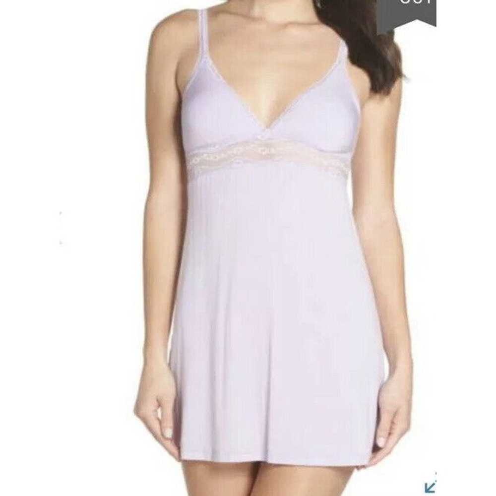 B.tempt'd 91282 Sleep B.adorable Chemise -‎ Pastel Lilac Sz M